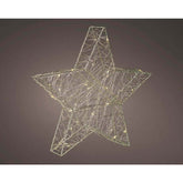 Lumineo BO Micro-Led Wire Star 30cm - Warm White